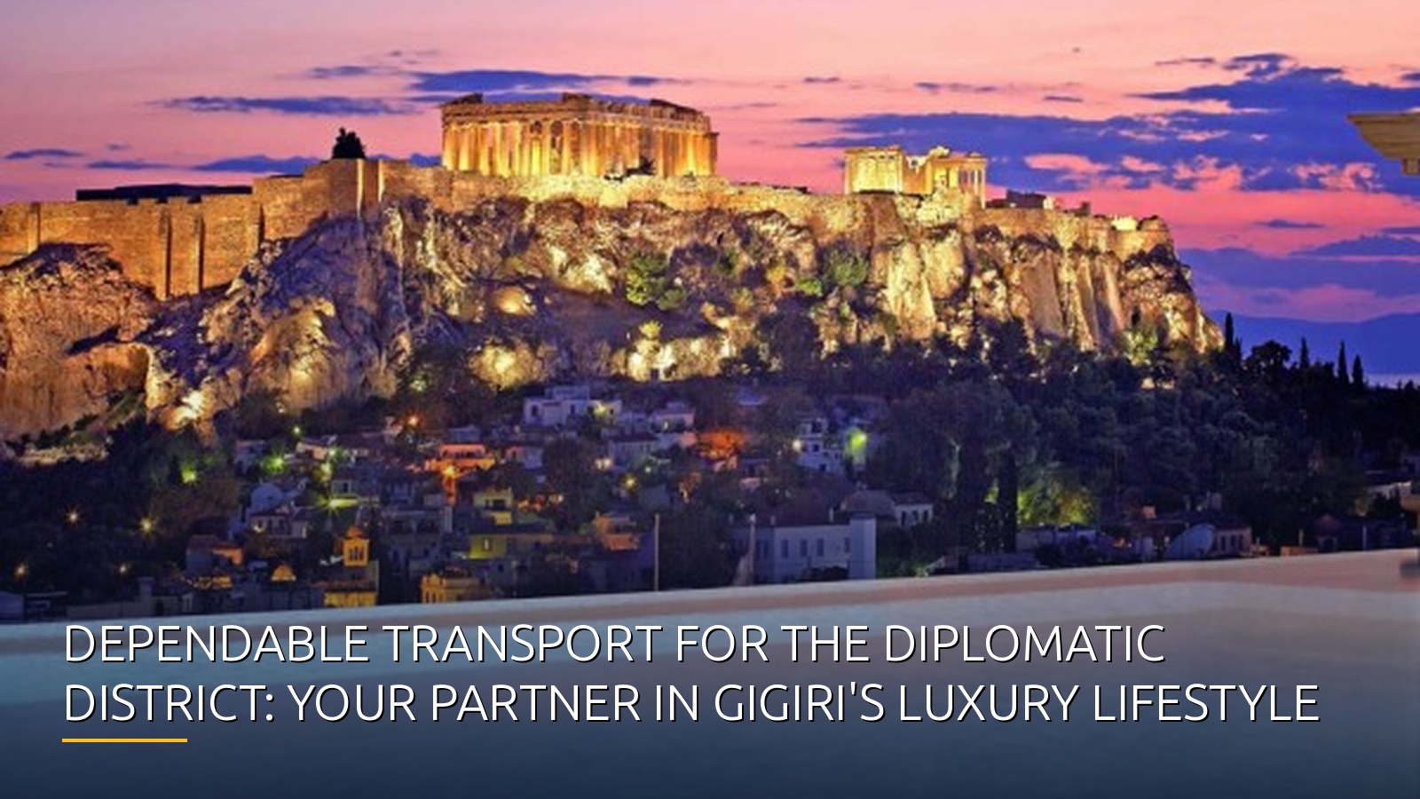 Dependable Transport for the Diplomatic District: Your Partner in Gigiri's Luxury Lifestyle