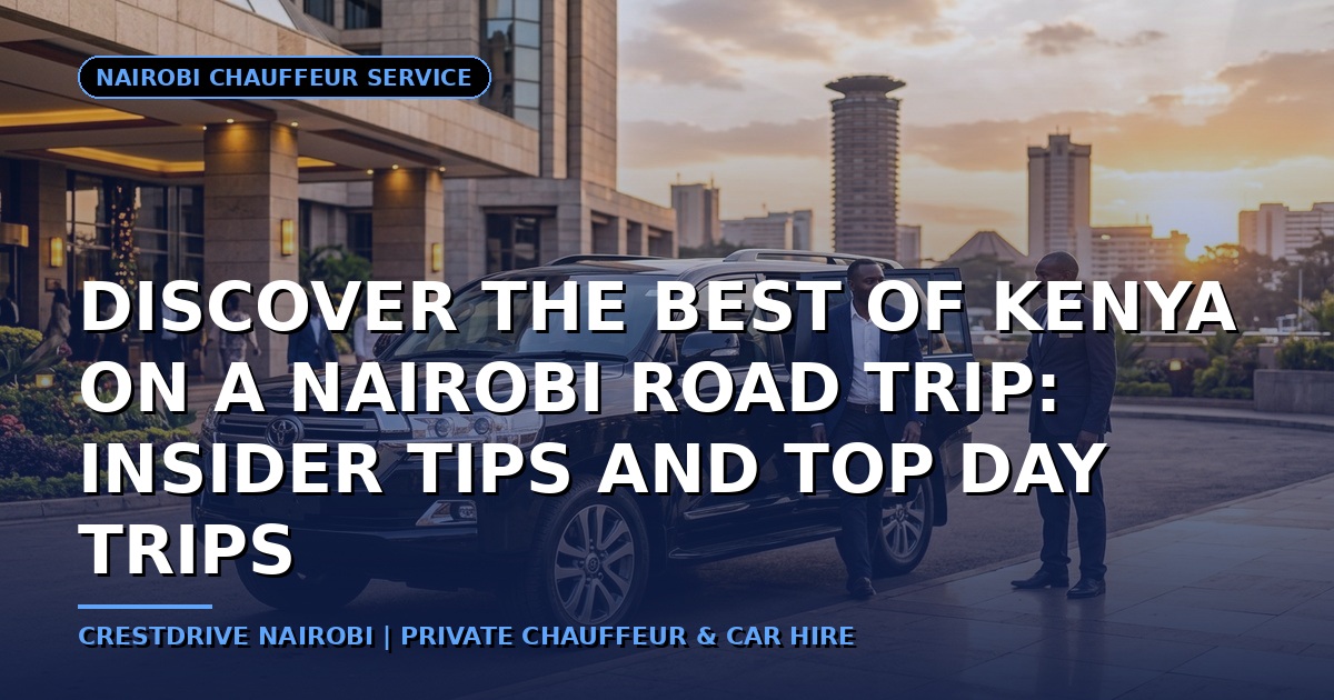 Discover the Best of Kenya on a Nairobi Road Trip: Insider Tips and Top Day Trips