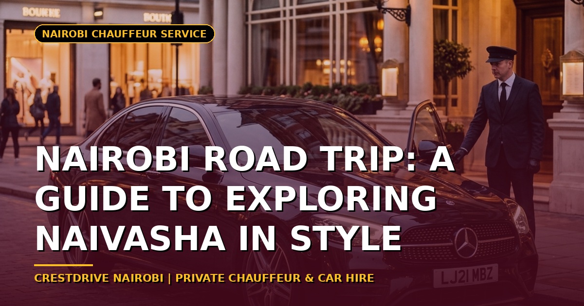 Unlock the Great Lakes Road: A Comprehensive Nairobi to Naivasha Road Trip Guide