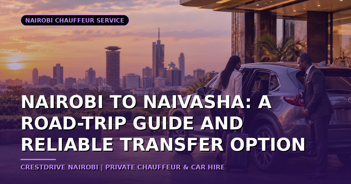Nairobi to Naivasha: A Road-Trip Guide and Reliable Transfer Option