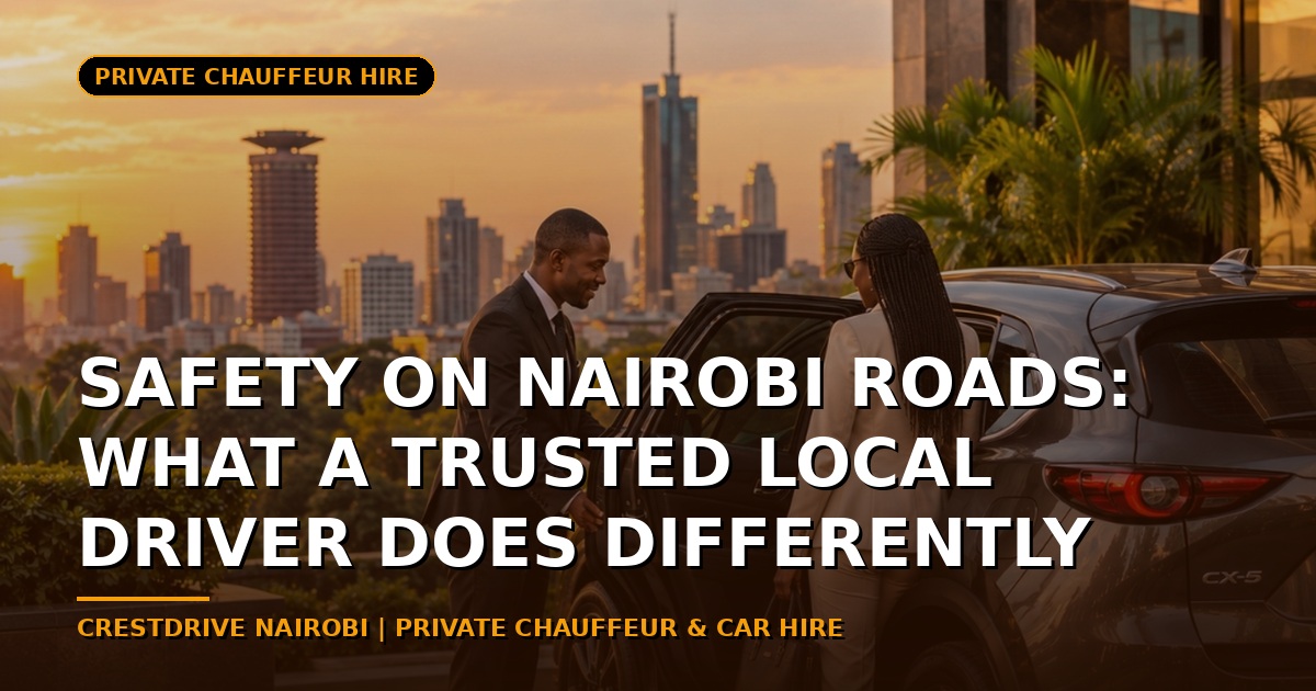Safety on Nairobi Roads: What a Trusted Local Driver Does Differently
