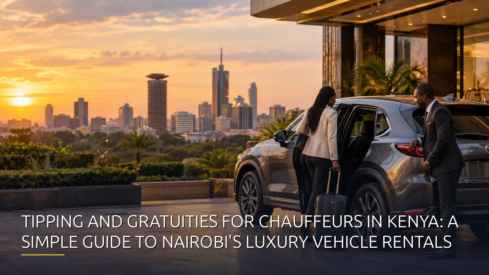 Tipping and gratuities for chauffeurs in Kenya: a simple guide to Nairobi's luxury vehicle rentals